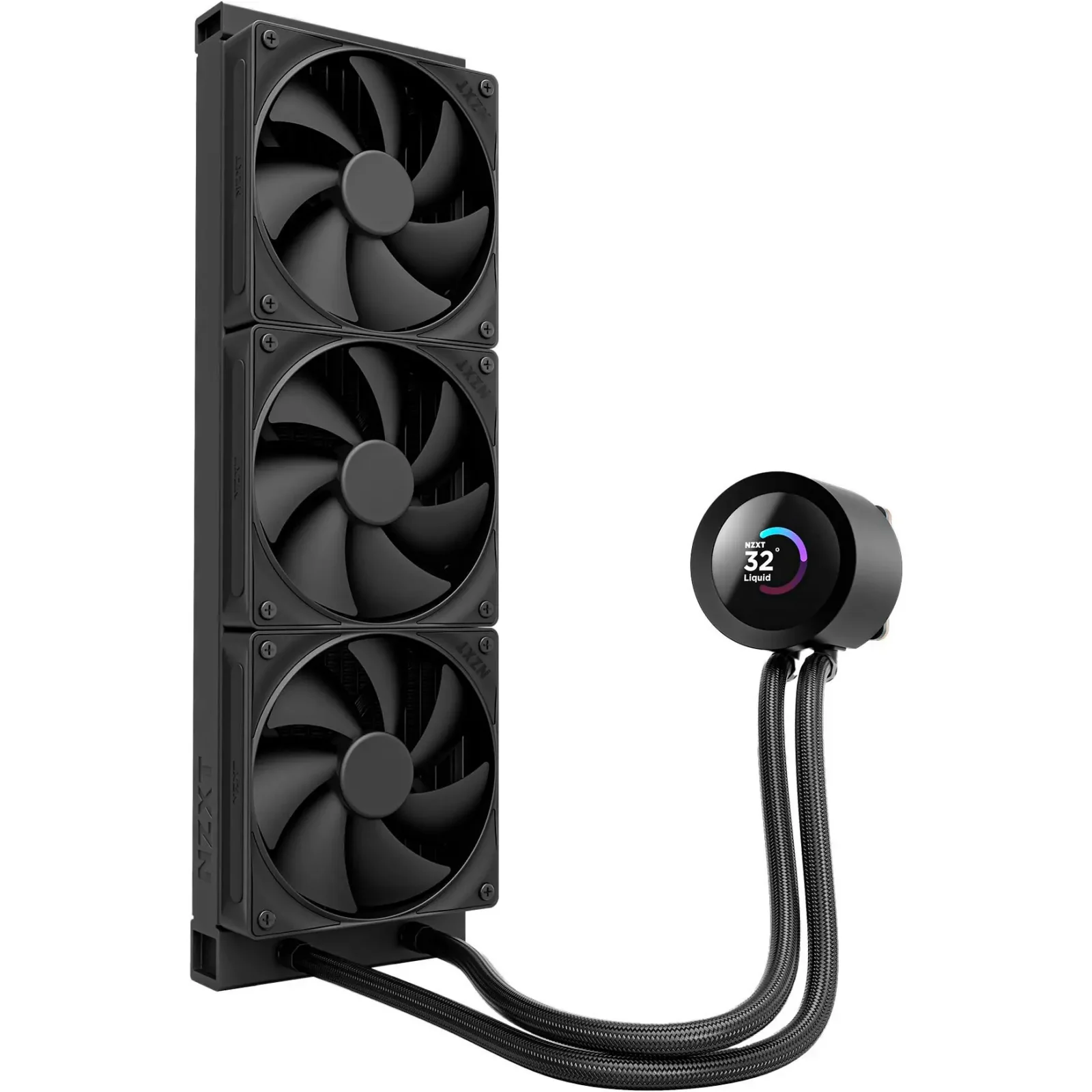 Система водяного охлаждения NZXT Kraken Plus 360 V2 Black (RL-KN360-B2) UA