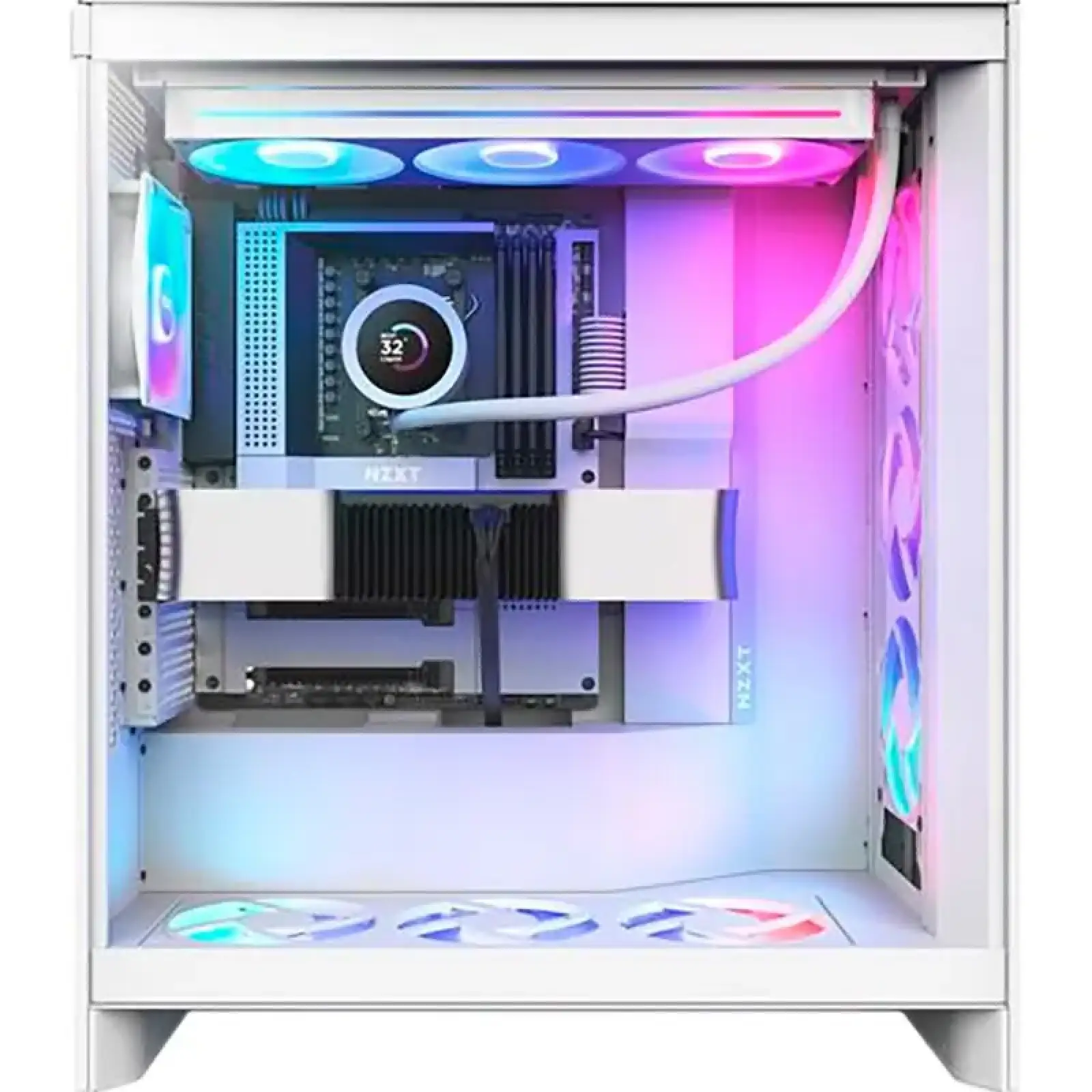 Система водяного охолодження NZXT Kraken Plus 360 RGB V2 White (RL-KR360-W2) UA