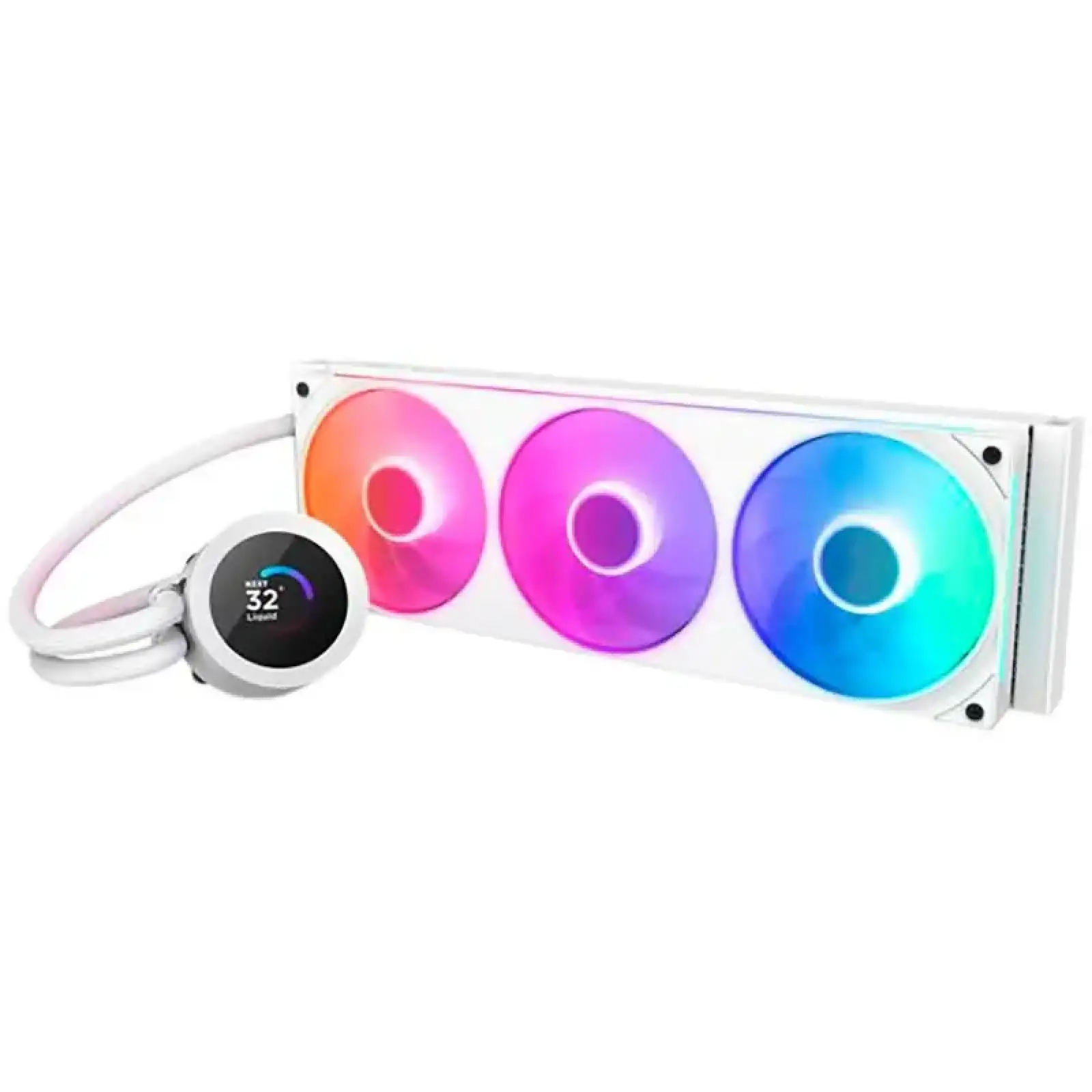 Система водяного охолодження NZXT Kraken Plus 360 RGB V2 White (RL-KR360-W2) UA