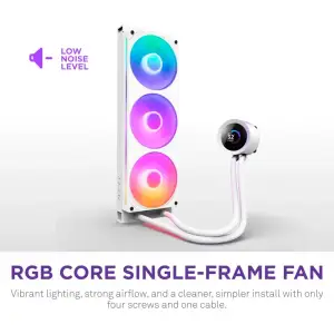 Система водяного охолодження NZXT Kraken Plus 360 RGB V2 White (RL-KR360-W2) UA