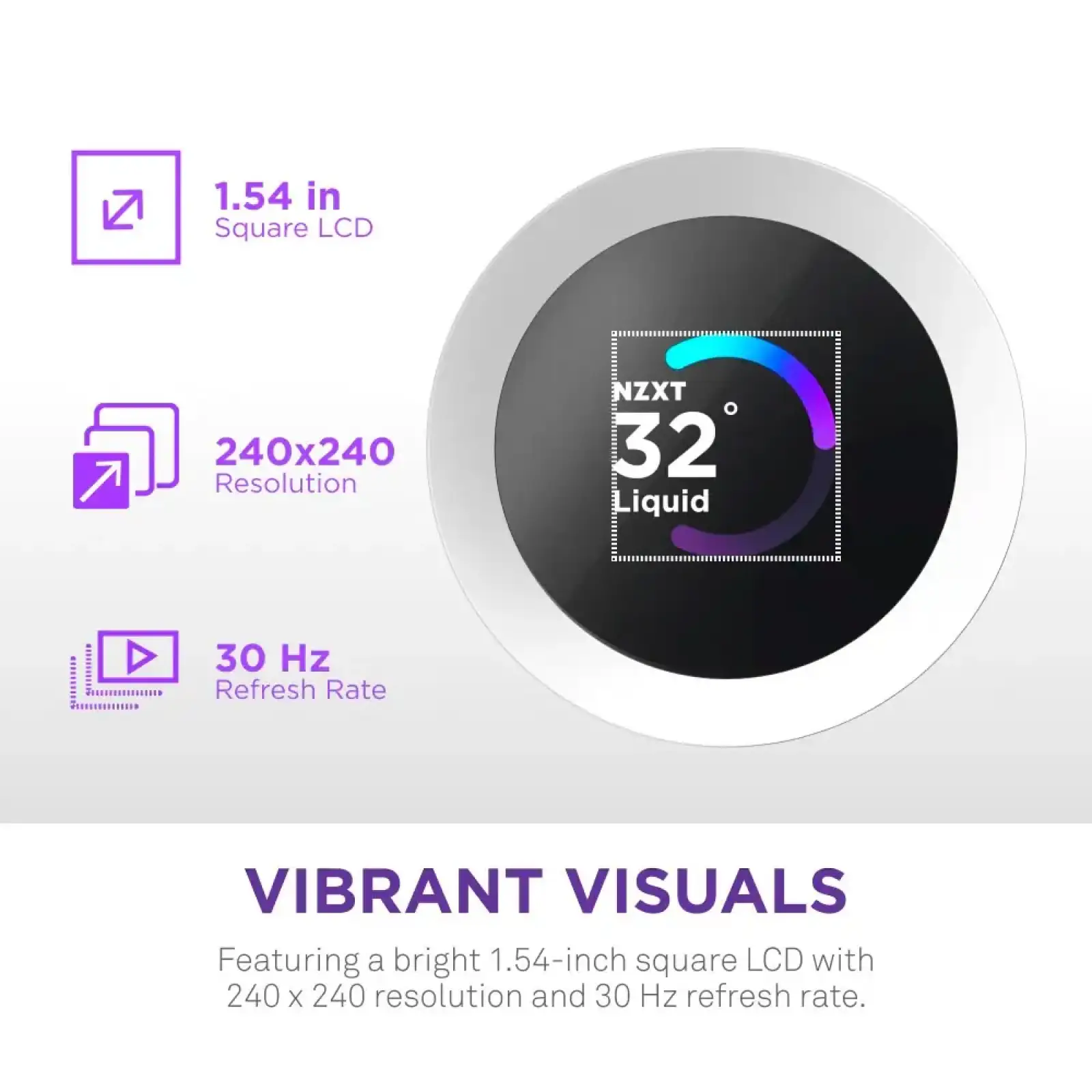Система водяного охолодження NZXT Kraken Plus 360 RGB V2 White (RL-KR360-W2) UA
