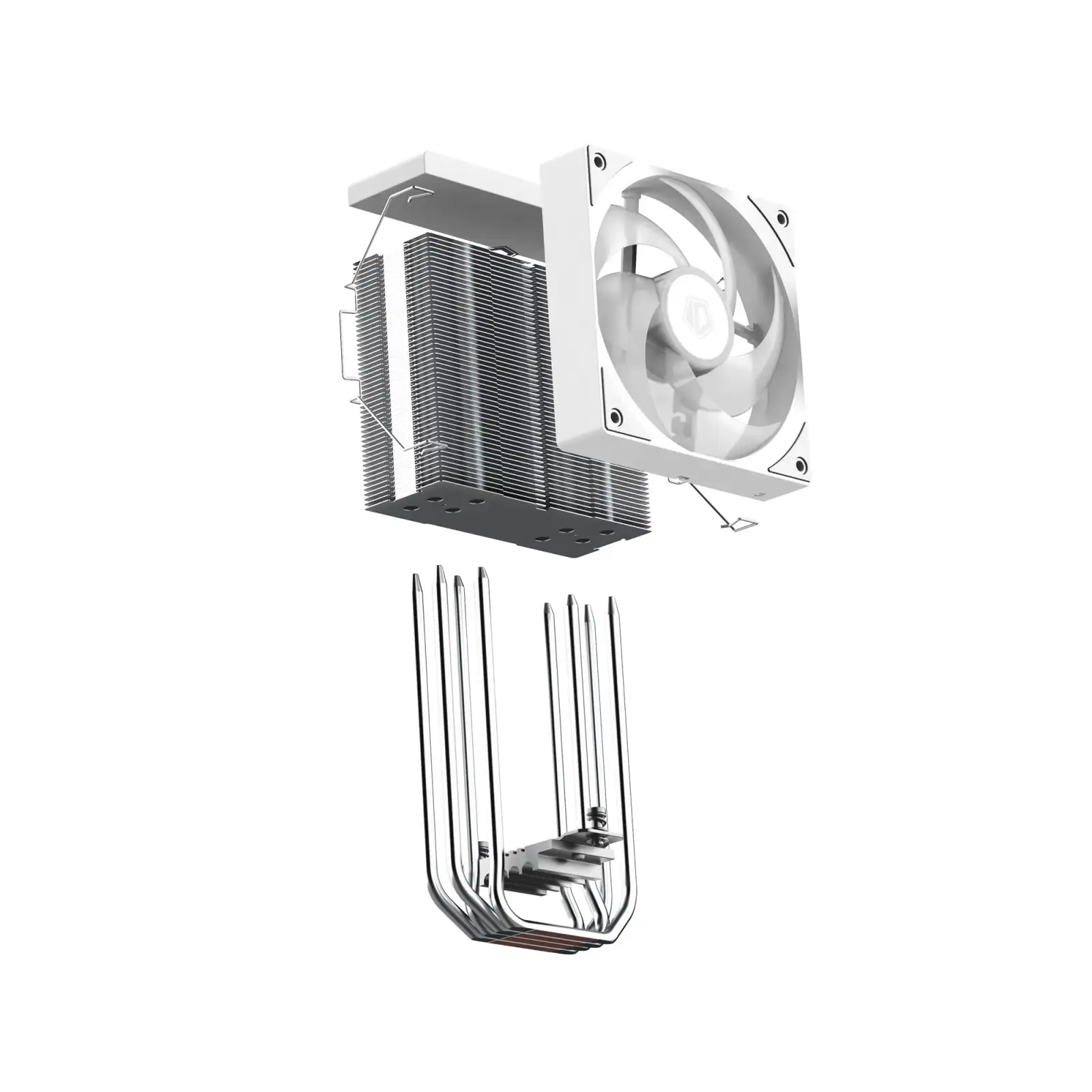 Кулер процессорный ID-Cooling SE-214-XT V2 ARGB White UA