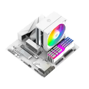 Кулер процессорный ID-Cooling SE-214-XT V2 ARGB White UA