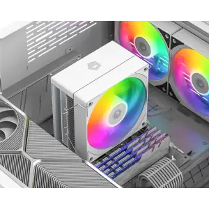 Кулер процессорный ID-Cooling SE-214-XT V2 ARGB White UA