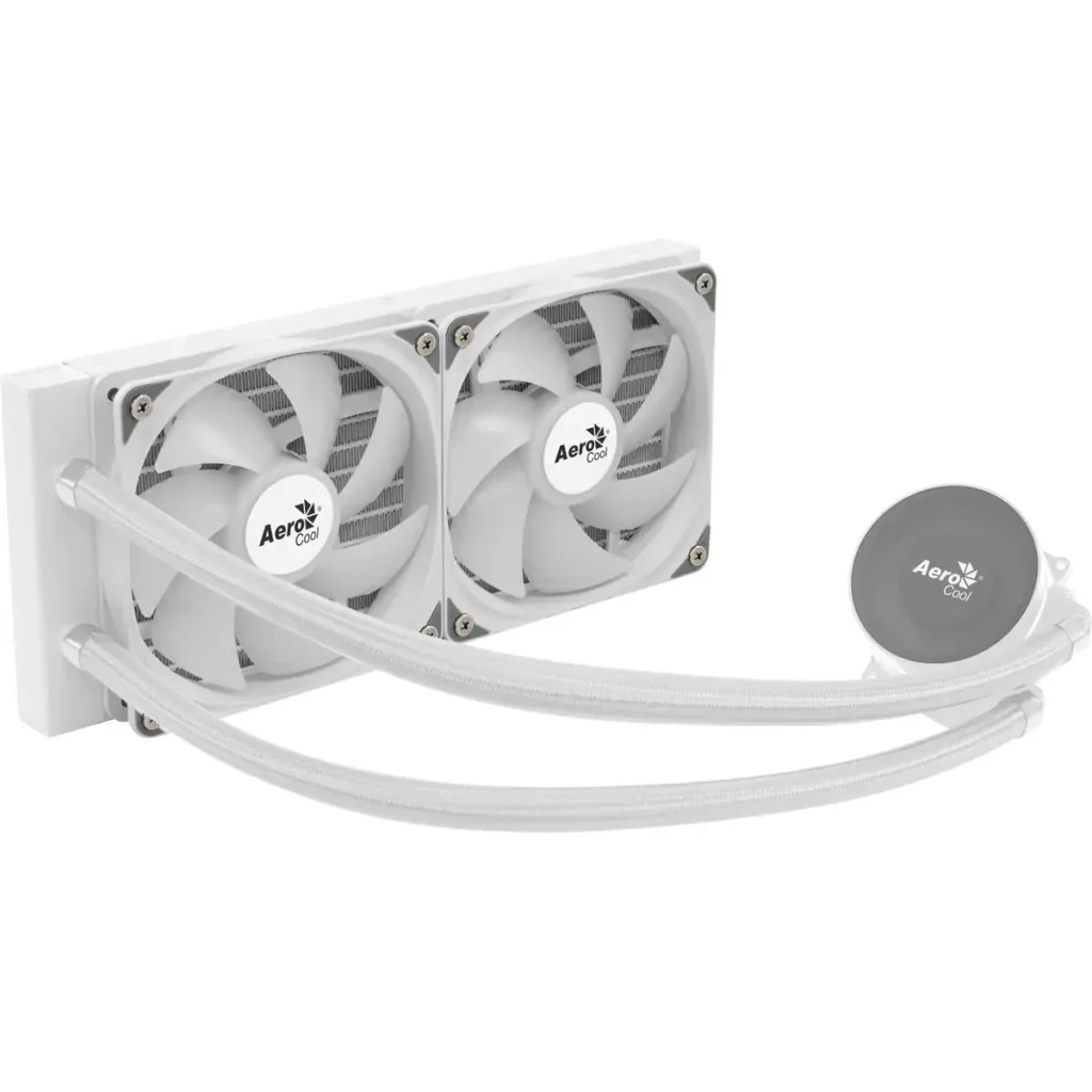 Система водяного охолодження AeroCool Oasis L240 White (ACLA-OA24117.21) UA