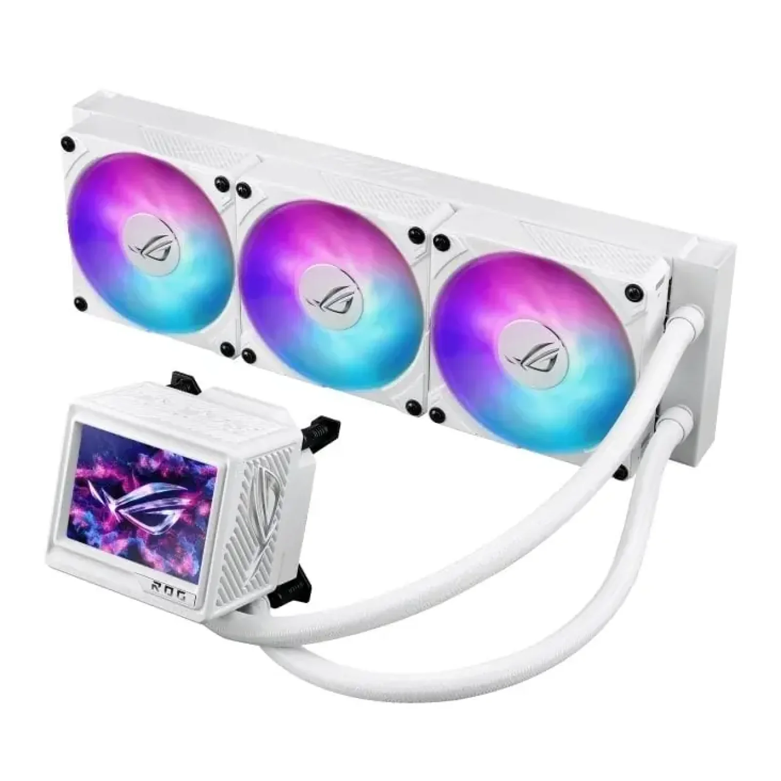 Система водяного охолодження Asus ROG Ryujin III 360 ARGB Extreme White (90RC0132-M0EAY0) UA