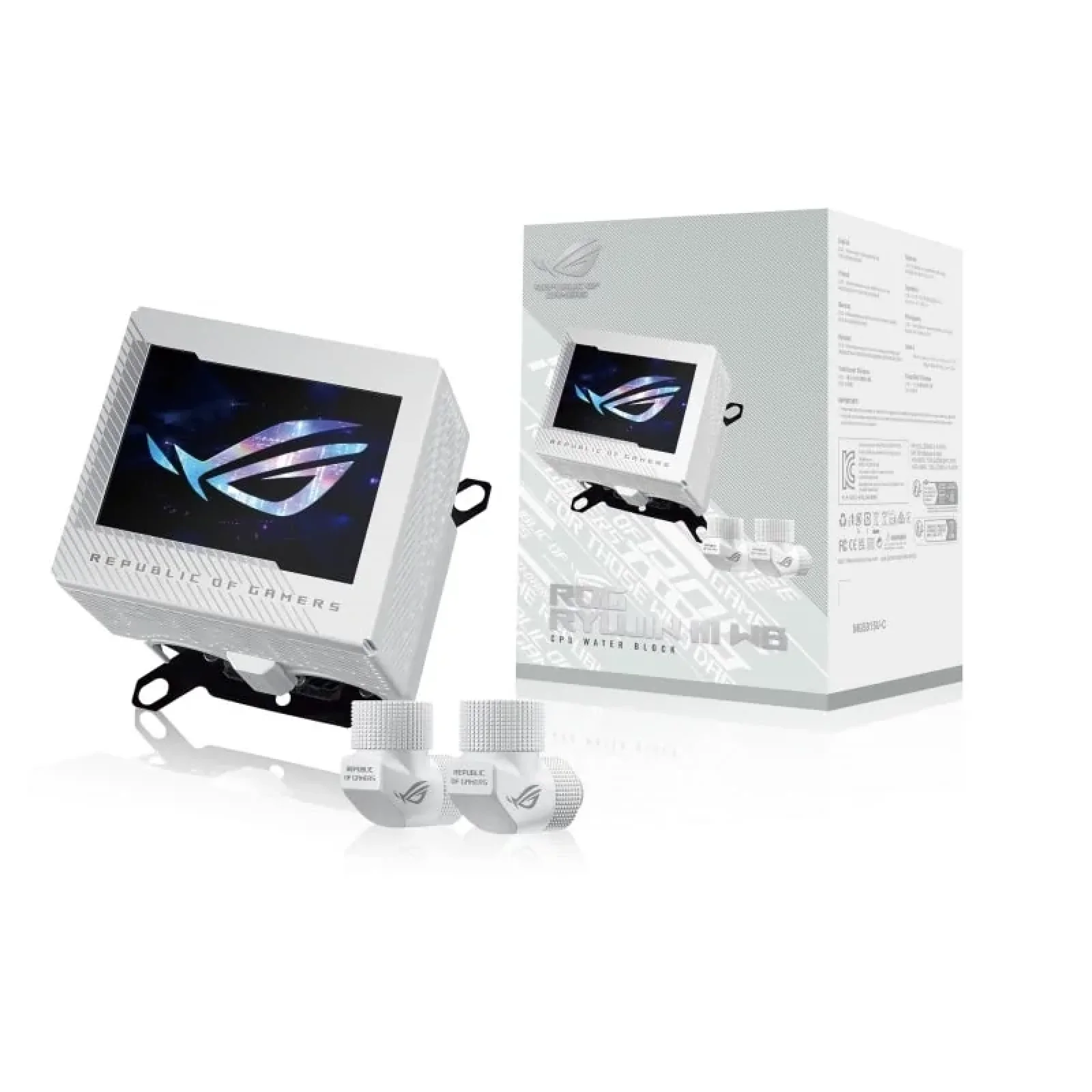 Система водяного охлаждения Asus ROG Ryujin III WB White Edition (90RC00V2-M0UAY0) UA