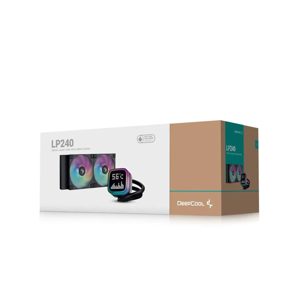 Система водяного охолодження DeepCool LP240 ARGB Black (R-LP240-BKMSNC-G-1) UA