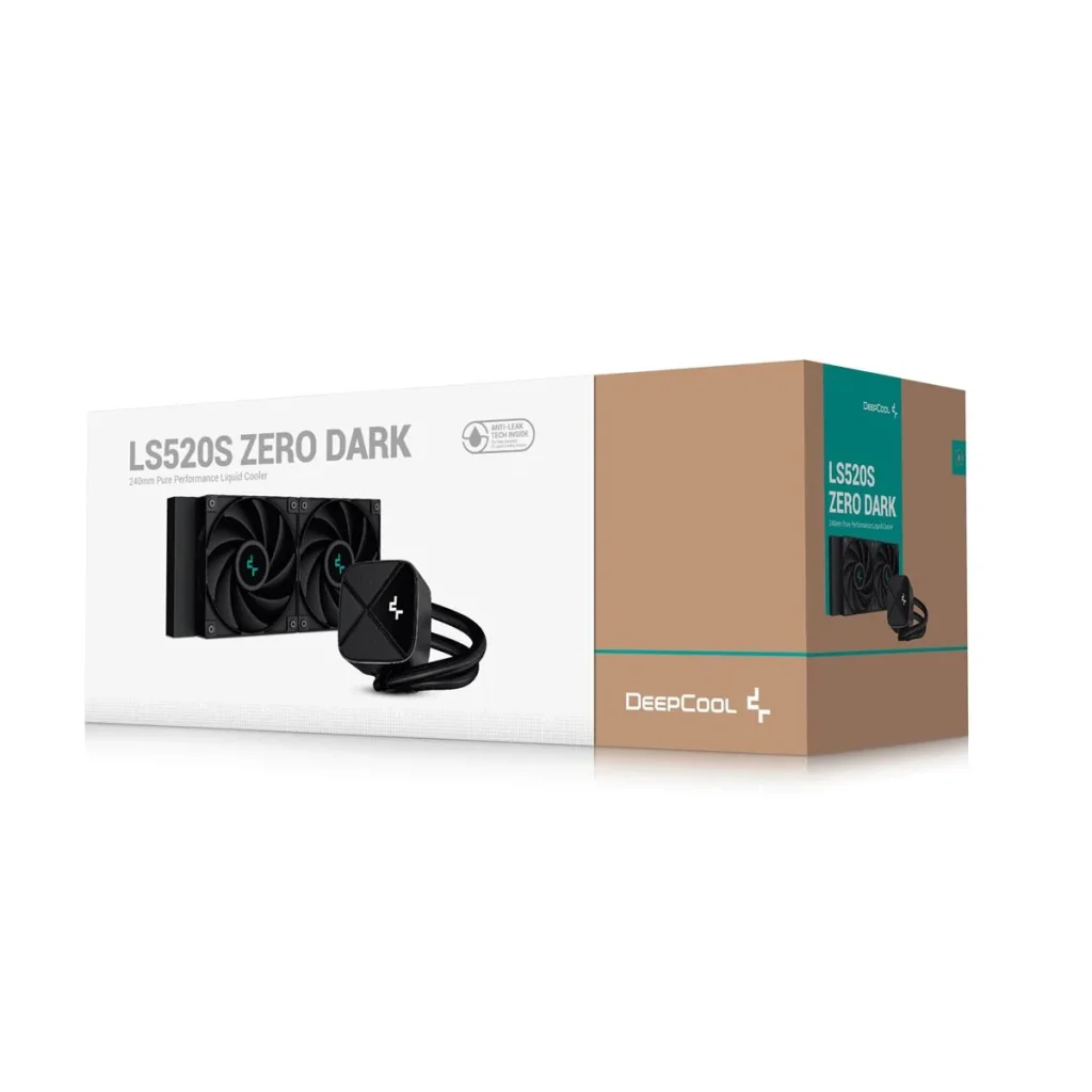 Система водяного охолодження DeepCool LS520S Zero Dark (R-LS520-BKNNMM-G-1) UA