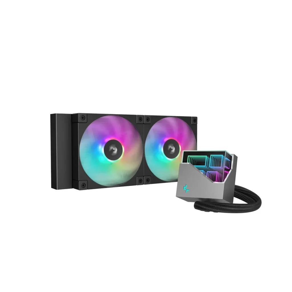 Система водяного охолодження DeepCool LT240 ARGB Black (R-LT240-BKAMNC-G-1) UA