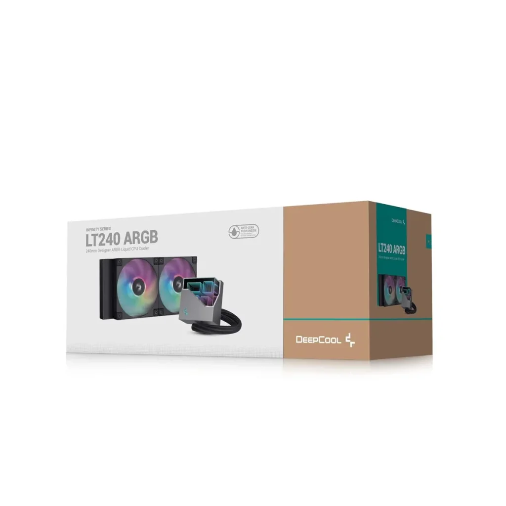 Система водяного охолодження DeepCool LT240 ARGB Black (R-LT240-BKAMNC-G-1) UA