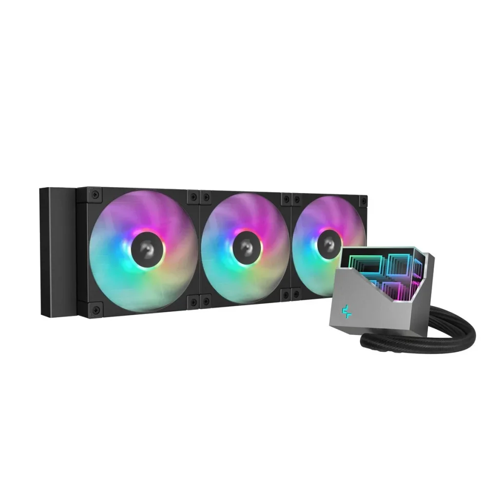Система водяного охолодження DeepCool LT360 ARGB Black (R-LT360-BKAMNC-G-1) UA