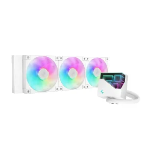 Система водяного охолодження DeepCool LT360 ARGB White (R-LT360-WHAMNC-G-1) UA