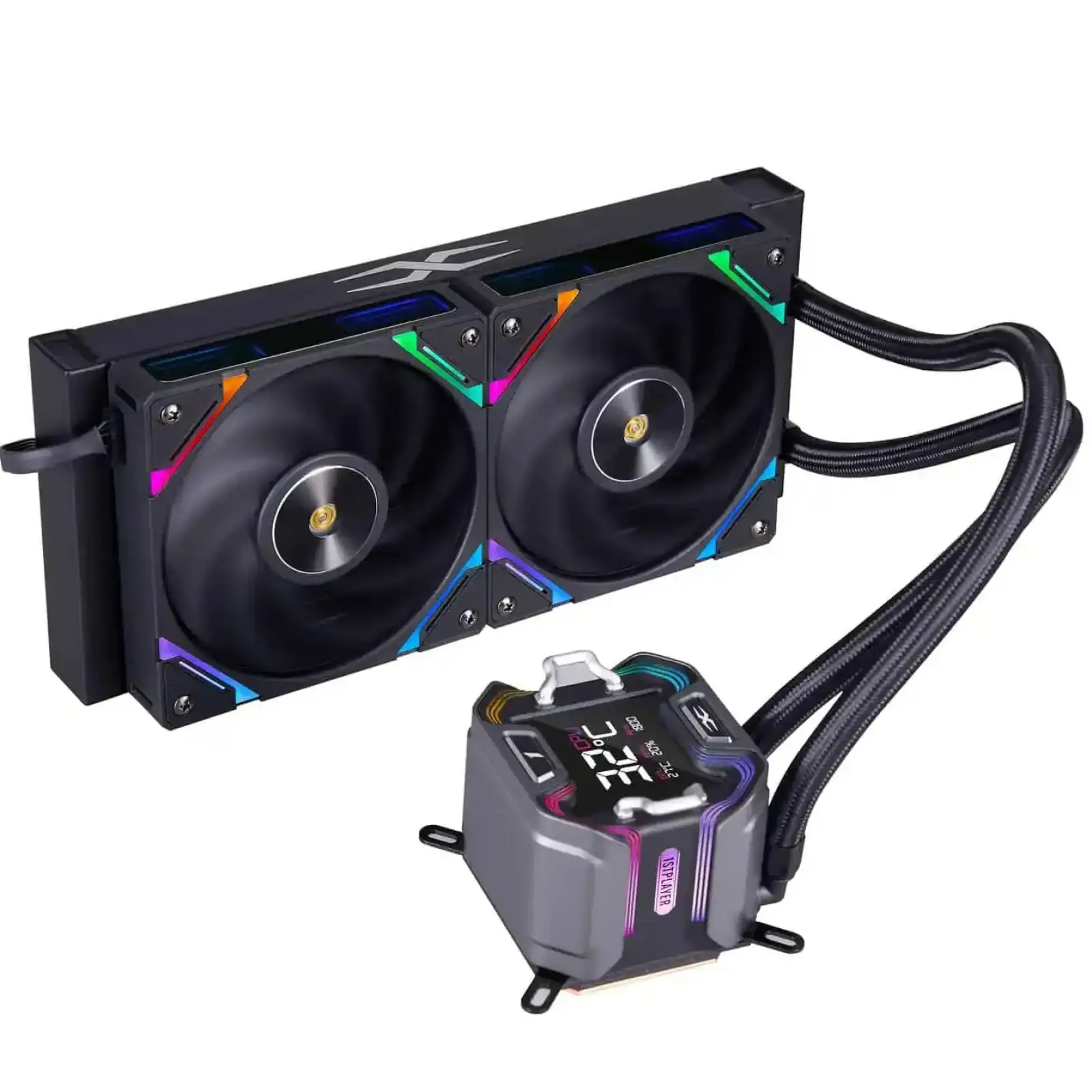 Система водяного охлаждения 1stPlayer X-240E Black UA