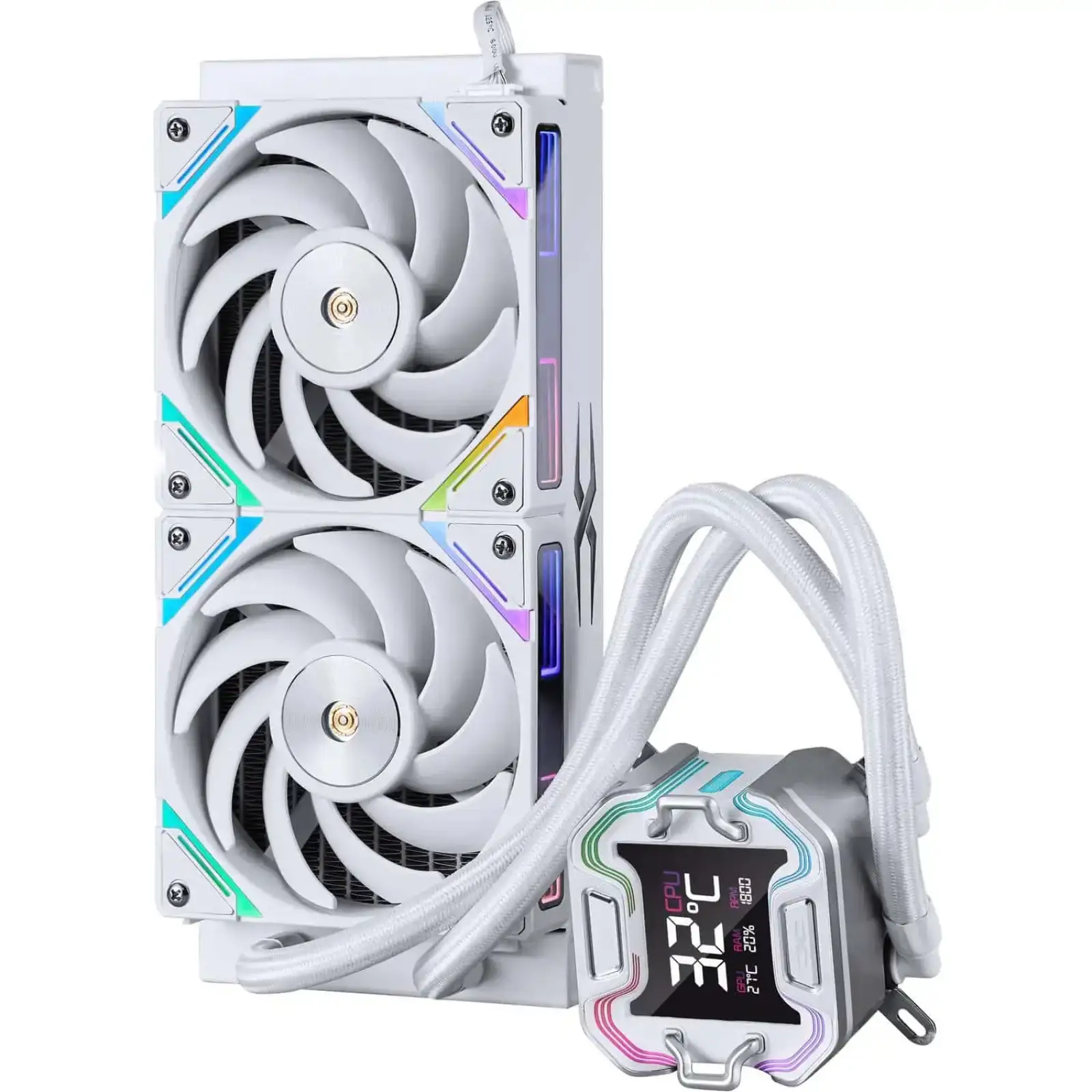 Система водяного охлаждения 1stPlayer X-240E White UA