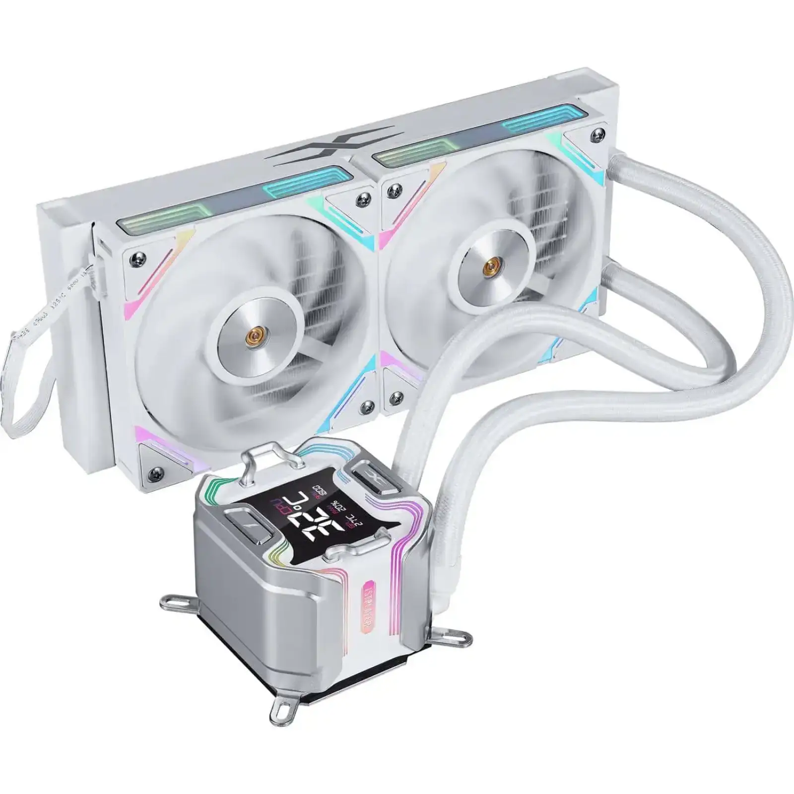 Система водяного охлаждения 1stPlayer X-240E White UA