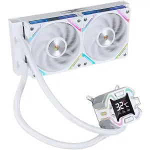 Система водяного охлаждения 1stPlayer X-240E White UA
