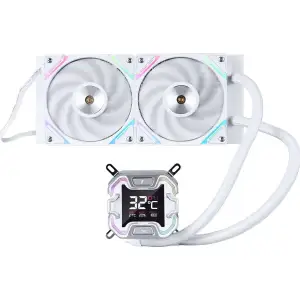 Система водяного охлаждения 1stPlayer X-240E White UA