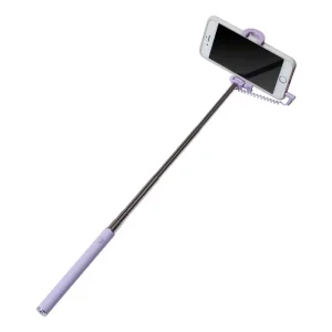 Телескопічний монопод Grand-X Elegant Jack 3,5 U-кріплення 158-710мм Lilac (E3UPR) UA