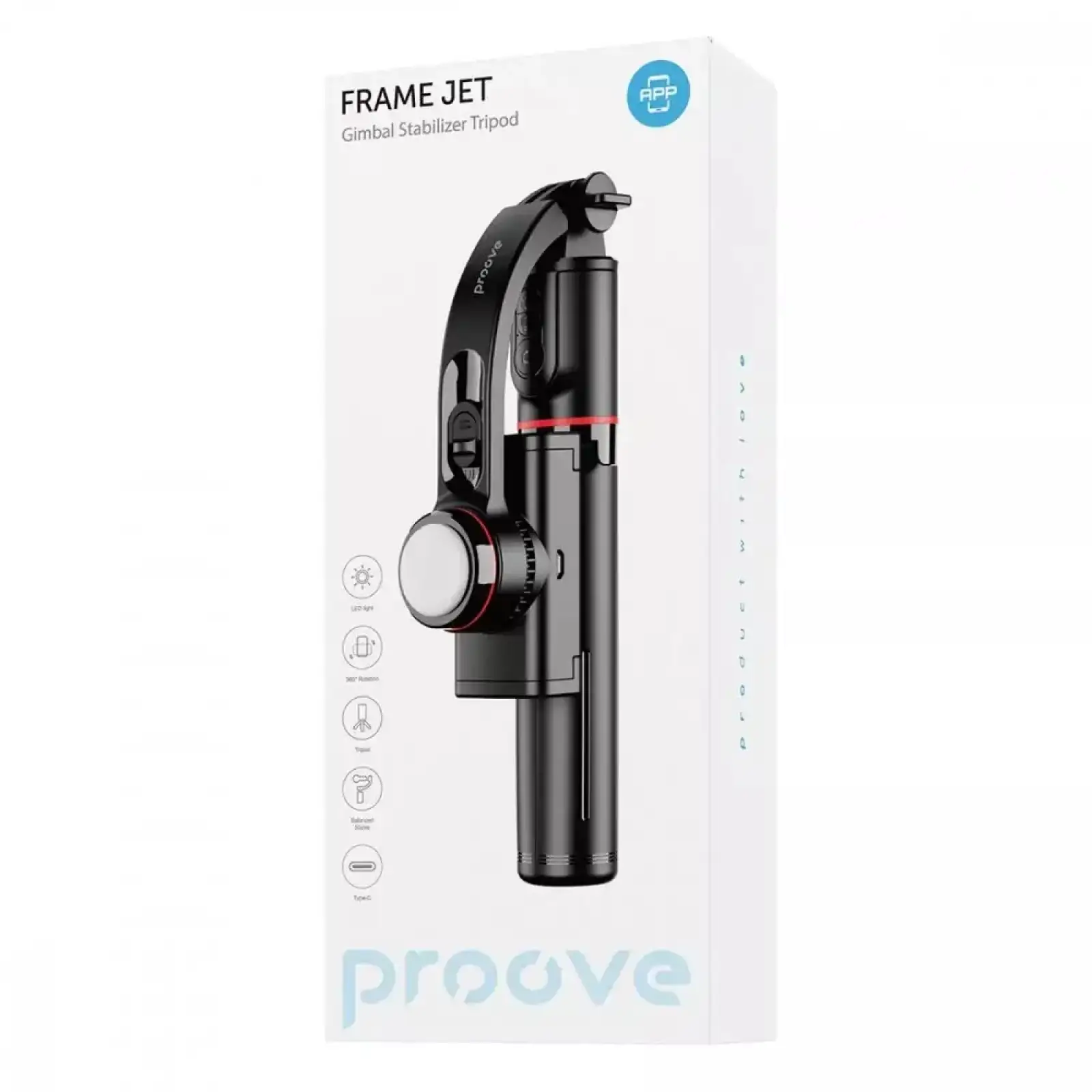 Трипод Proove Frame Jet Gimbal Stabilizer 700 мм Black (MPFJ00010001) UA