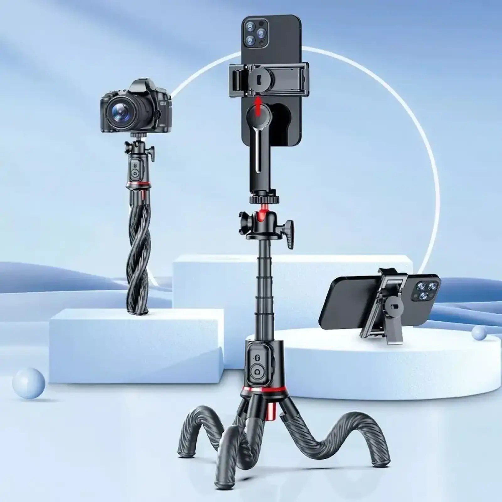 Трипод Proove Flexible Portable 658 мм Black (MPSG00010001) UA