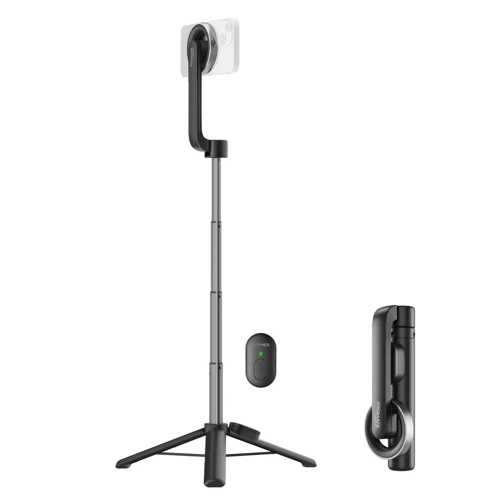 Телескопічний трипод-монопод Promate MagStick Black (magstick) UA