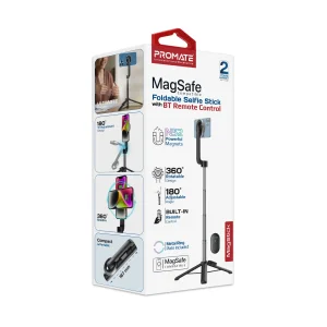 Телескопічний трипод-монопод Promate MagStick Black (magstick) UA
