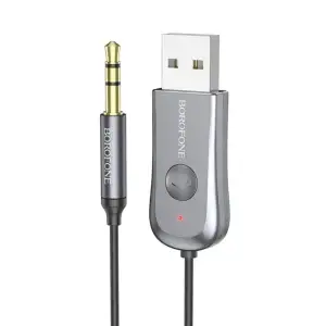 Bluetooth-ресивер Borofone BC44 Metal Grey (BC44MG) UA