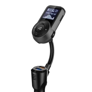 FM-трансмітер Grand-X 96GRX Hands Free Bluetooth V4.2 Quick Charge 3.0+2,4А UA