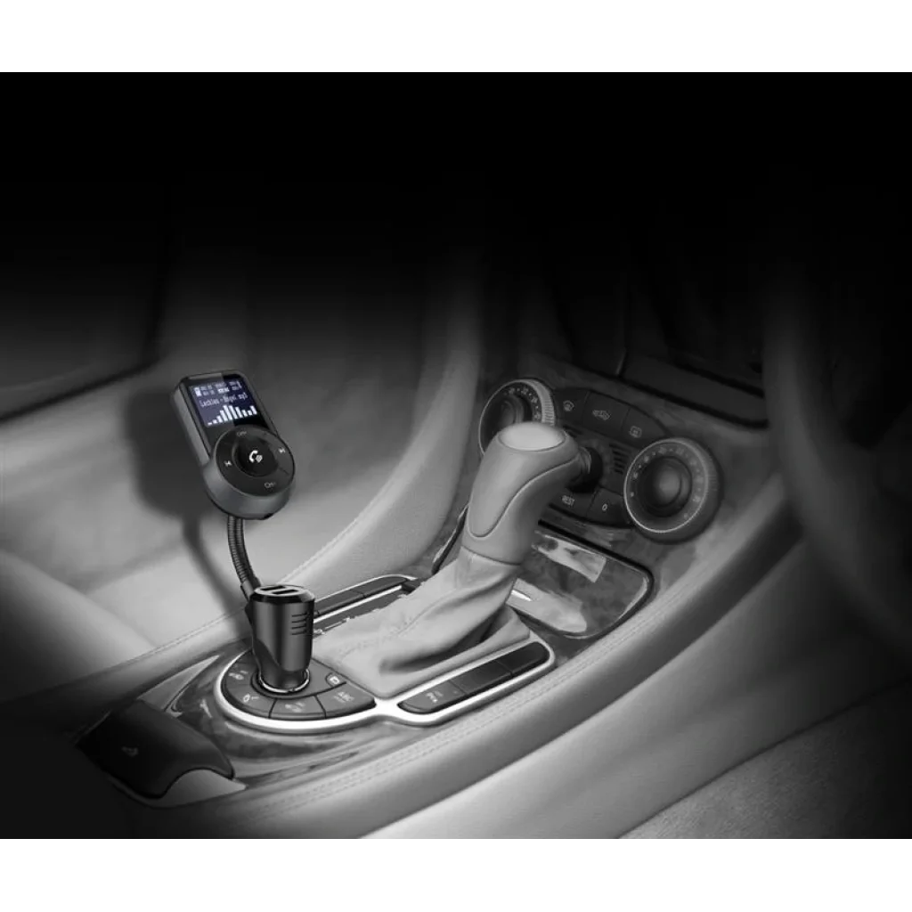 FM-трансмітер Grand-X 96GRX Hands Free Bluetooth V4.2 Quick Charge 3.0+2,4А UA