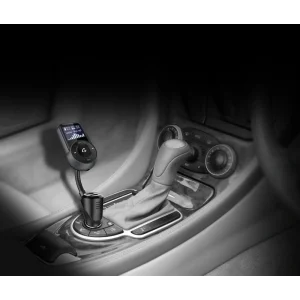 FM-трансмітер Grand-X 96GRX Hands Free Bluetooth V4.2 Quick Charge 3.0+2,4А UA