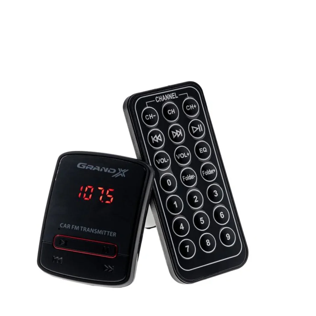 FM-трансмітер Grand-X 79GRX, AUX, USB 0.5A, SD card, 3.5мм mini-jack UA