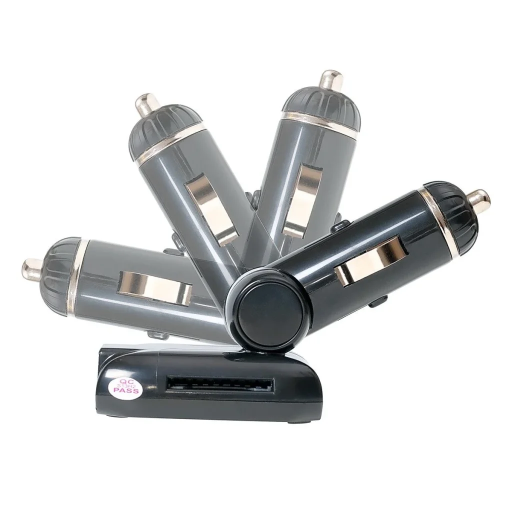 FM-трансмітер Grand-X CUFM71GRX, AUX, USB 0,5A, SD card, 3,5mm mini-jack UA