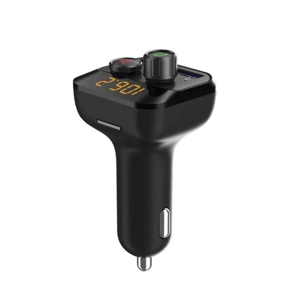FM-трансмітер Grand-X 98GRX MegaBass Bluetooth V5.0 Hands Free MicroSD, 2хUSB 1A+2.4A UA