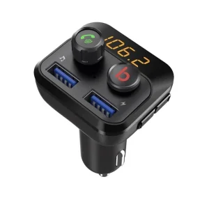 FM-трансмітер Grand-X 98GRX MegaBass Bluetooth V5.0 Hands Free MicroSD, 2хUSB 1A+2.4A UA