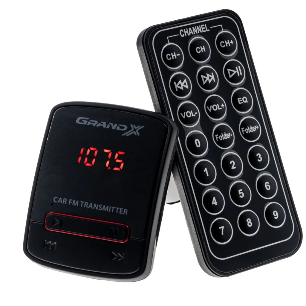 FM-трансмітер Grand-X 79GRX, AUX, USB 0.5A, SD card, 3.5мм mini-jack UA