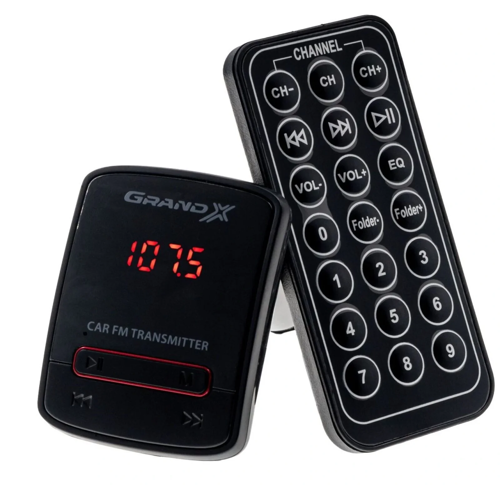 FM-трансмітер Grand-X 79GRX, AUX, USB 0.5A, SD card, 3.5мм mini-jack UA