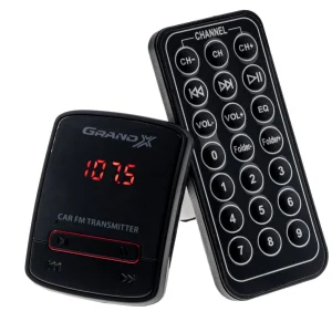 FM-трансмітер Grand-X 79GRX, AUX, USB 0.5A, SD card, 3.5мм mini-jack UA