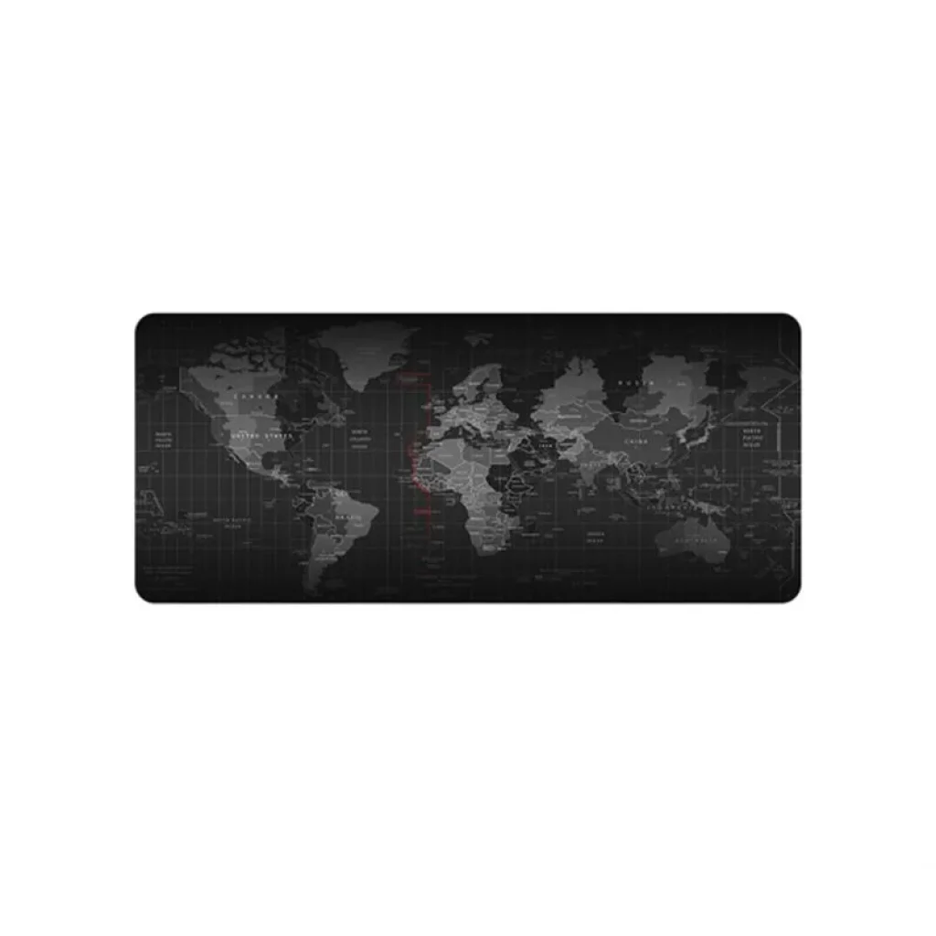 Килимок для миші Voltronic Карта мира Black (YT-KKM400x900x2/23896) UA