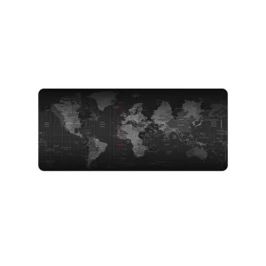 Килимок для миші Voltronic Карта мира Black (YT-KKM400x900x2/23896) UA