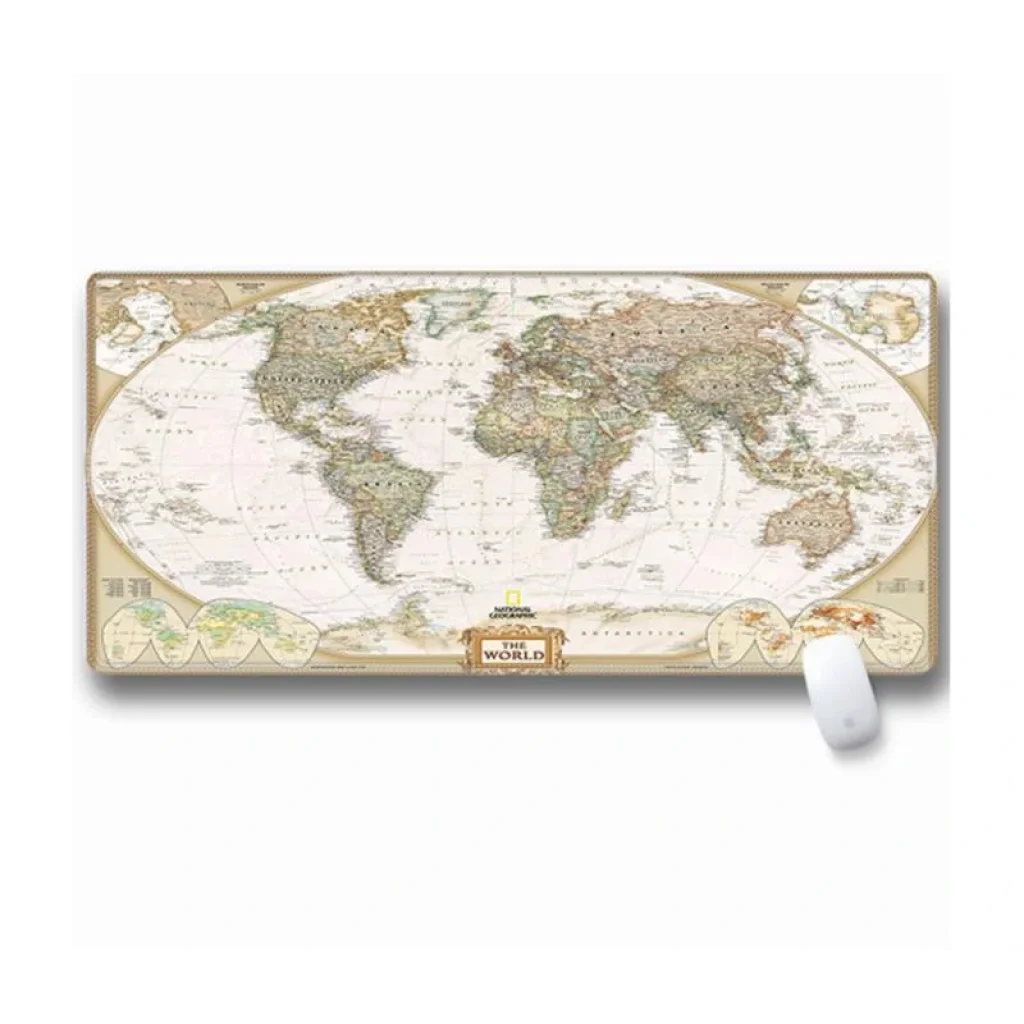 Килимок для миші Voltronic Карта мира White/Gray (SJDT-17/20885) UA