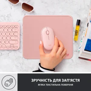 Ігрова поверхня Logitech Mouse Pad Studio Darker Rose (956-000050) UA