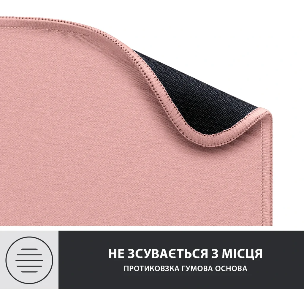 Ігрова поверхня Logitech Mouse Pad Studio Darker Rose (956-000050) UA