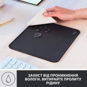 Ігрова поверхня Logitech Mouse Pad Studio Graphite (956-000049) UA