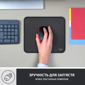 Ігрова поверхня Logitech Mouse Pad Studio Graphite (956-000049) UA