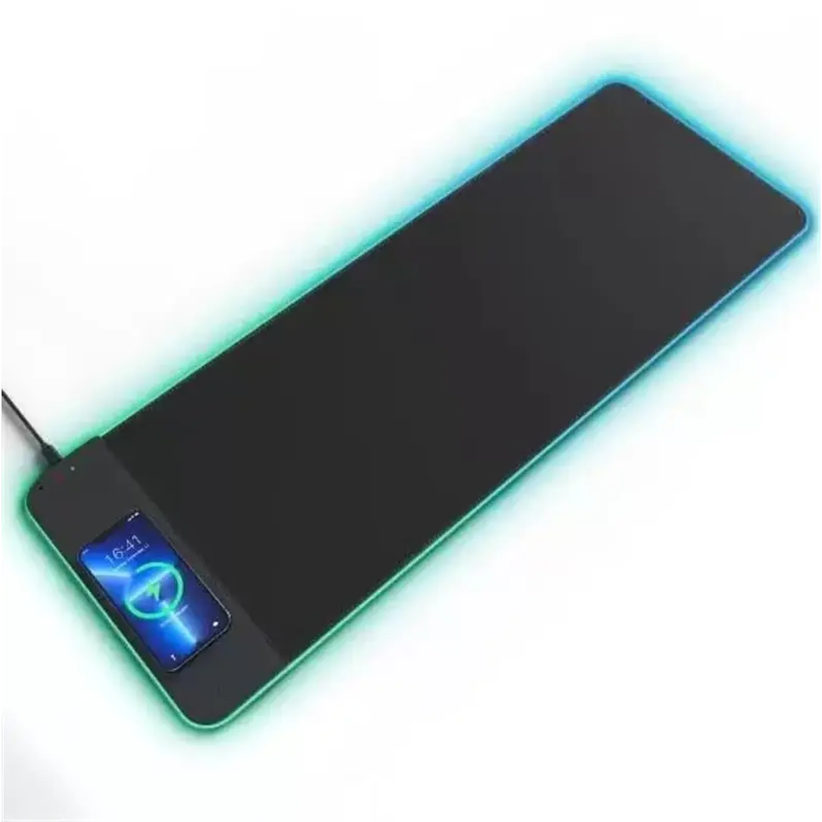 Коврик для мыши Choetech (T543-F) RGB Illuminated 15W Wireless Charging Mouse Pad UA