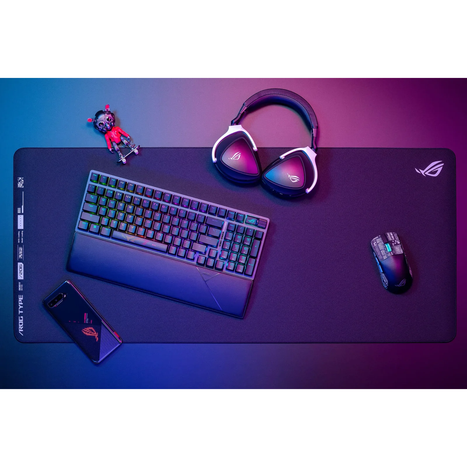 Игровая поверхность Asus ROG Hone Ace XXL Black (90MP03G0-BPUA00) UA