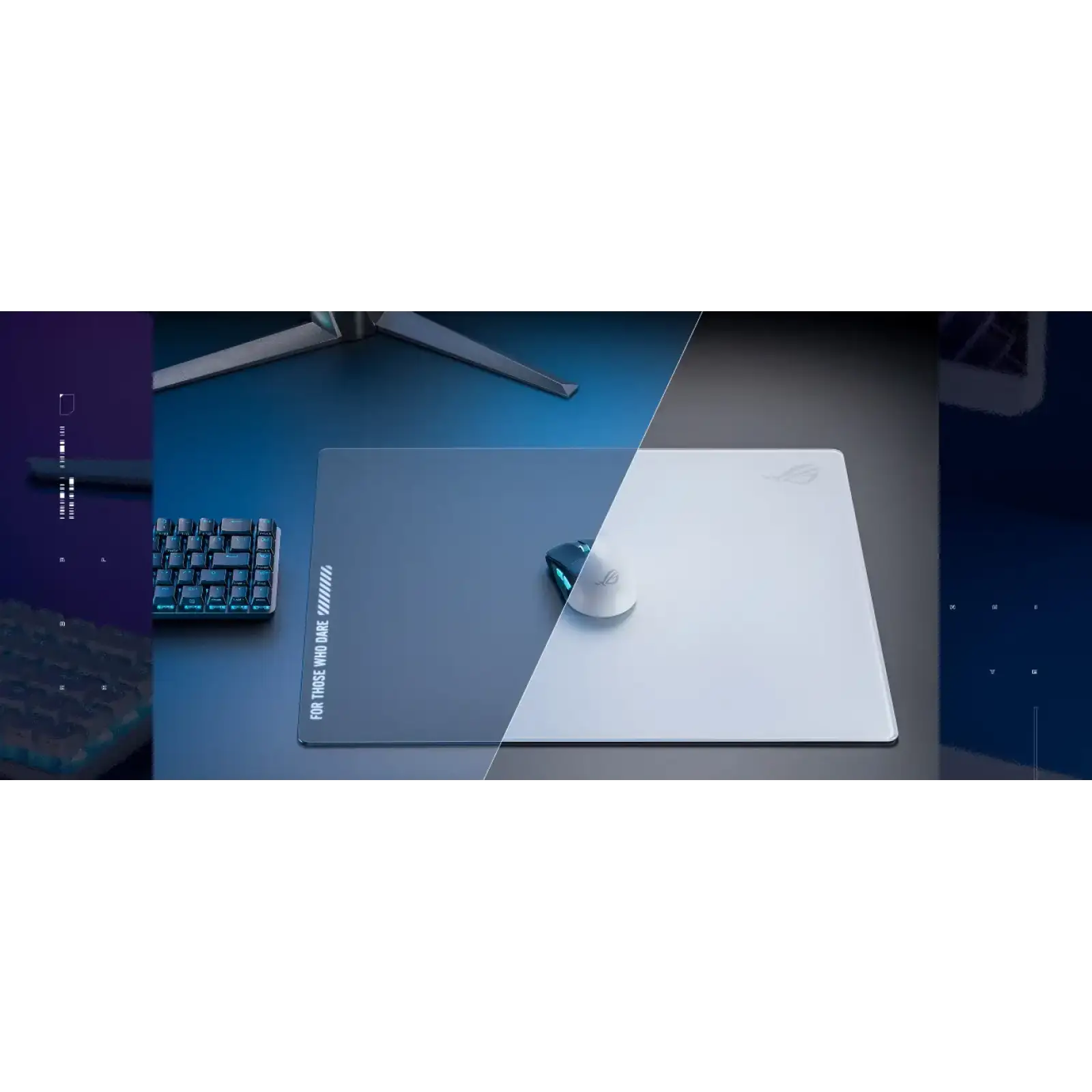 Ігрова поверхня Asus ROG Moonstone Ace L Black (90MP03L0-BPUA00) UA