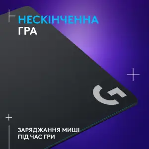 Килимок для миші Logitech PowerPlay Black (943-000110) UA