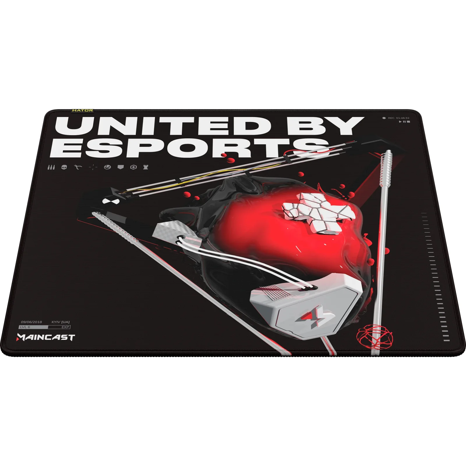 Ігрова поверхня Hator Tonn eSport L Maincast Edition (HTP-033) UA